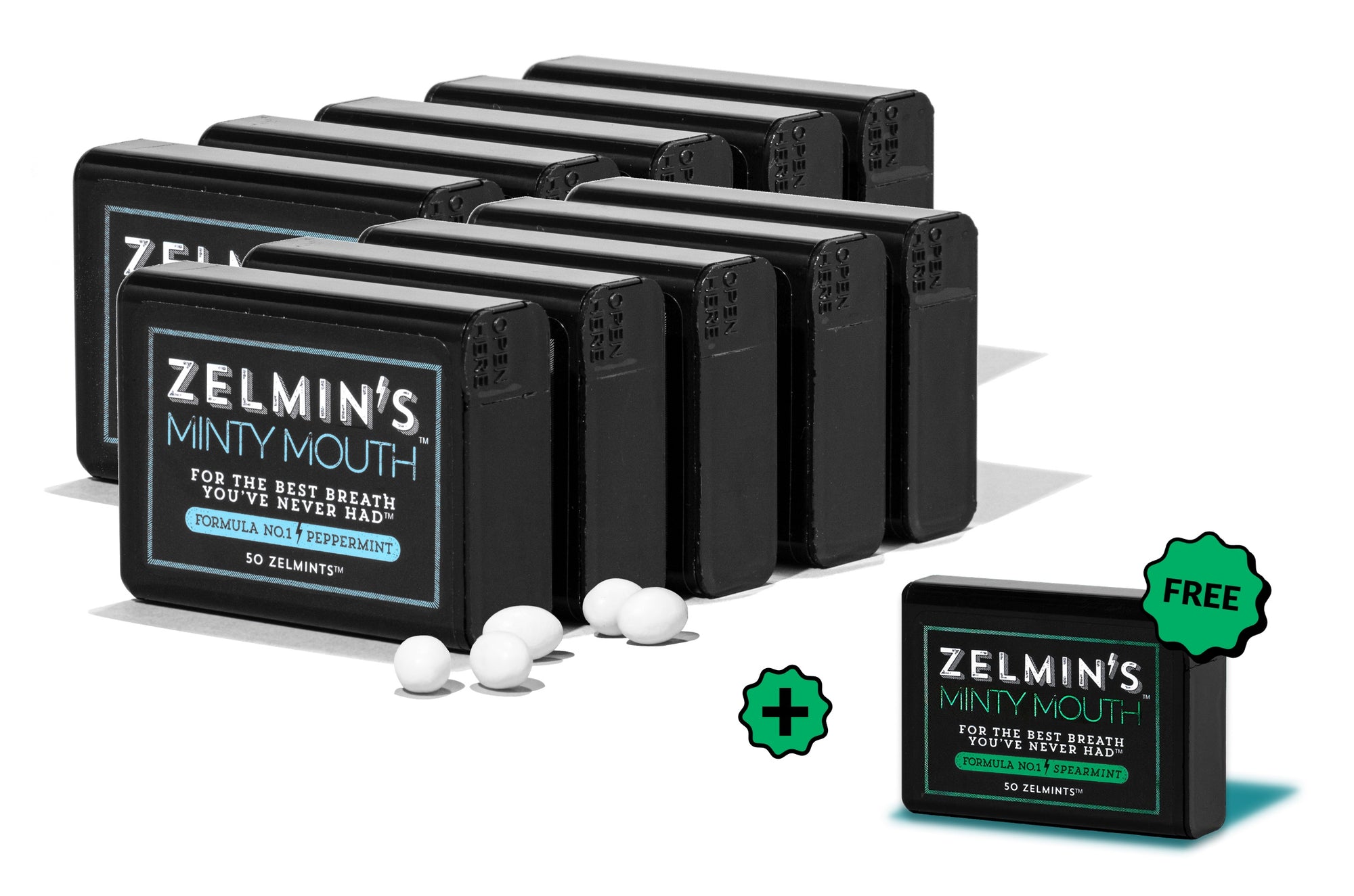 Zelmin's Peppermint + Free Spearmint Bundle